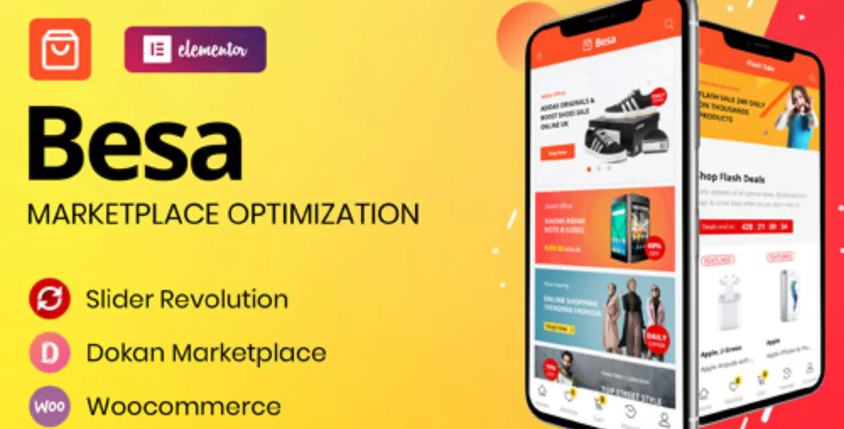 Besa  Elementor Marketplace WooCommerce Theme
